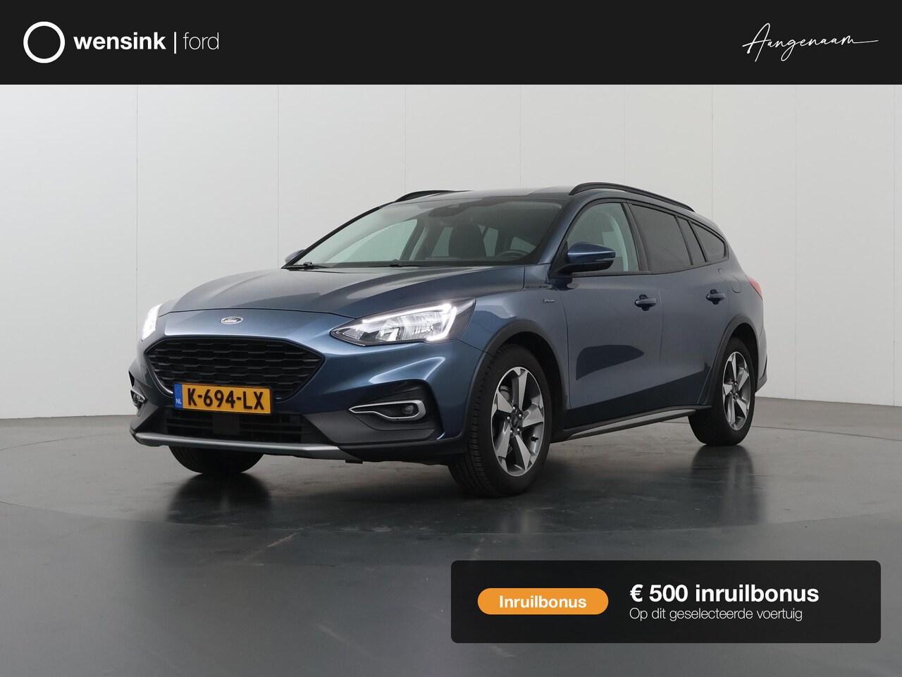 Ford Focus Wagon - 1.0 EcoBoost Active Business | Navigatie | Stoelverwarming | Cruise Control | Parkeersenso - AutoWereld.nl