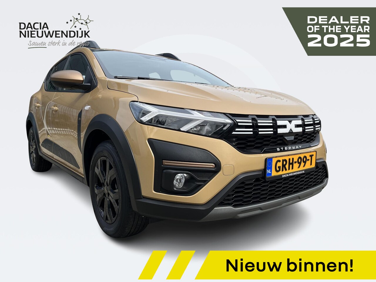 Dacia Sandero Stepway - 1.0 TCe 90 Extreme AUTOMAAT l CAMERA l PARKEERSENSOREN | LICHTMETALEN VELGEN - AutoWereld.nl