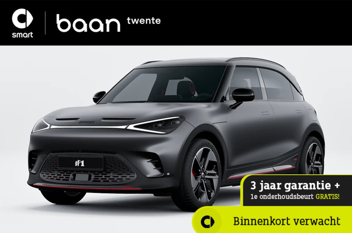 Smart #1 - BRABUS 66kWh BRABUS 66 kWh - AutoWereld.nl