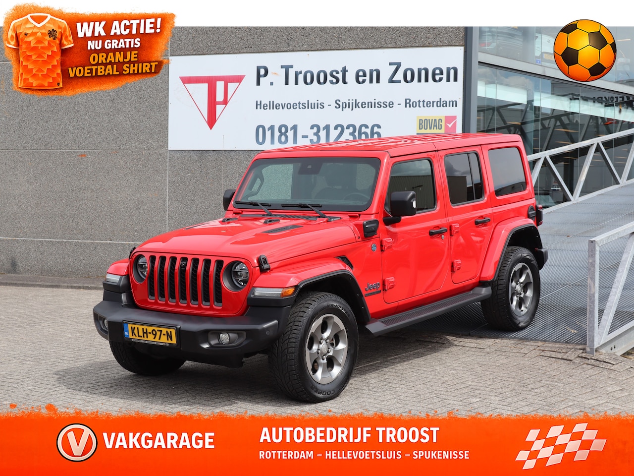 Jeep Wrangler Unlimited - 4xe 380 Sahara Camera voor+achter/Apple carplay/Stoelverwarming/Stuurverwarming/Lederen be - AutoWereld.nl
