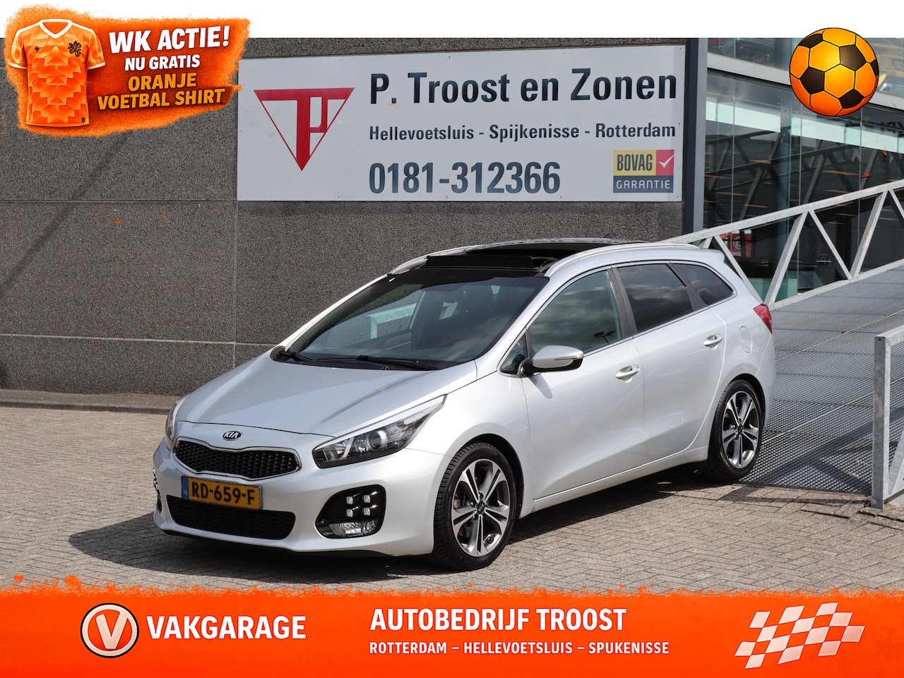Kia Cee'd Sportswagon - 1.0 T-GDi GT-Line Summer Edition Panoramadak! NAP/Apple carplay/Trekhaak/Stoelverwarming/S - AutoWereld.nl