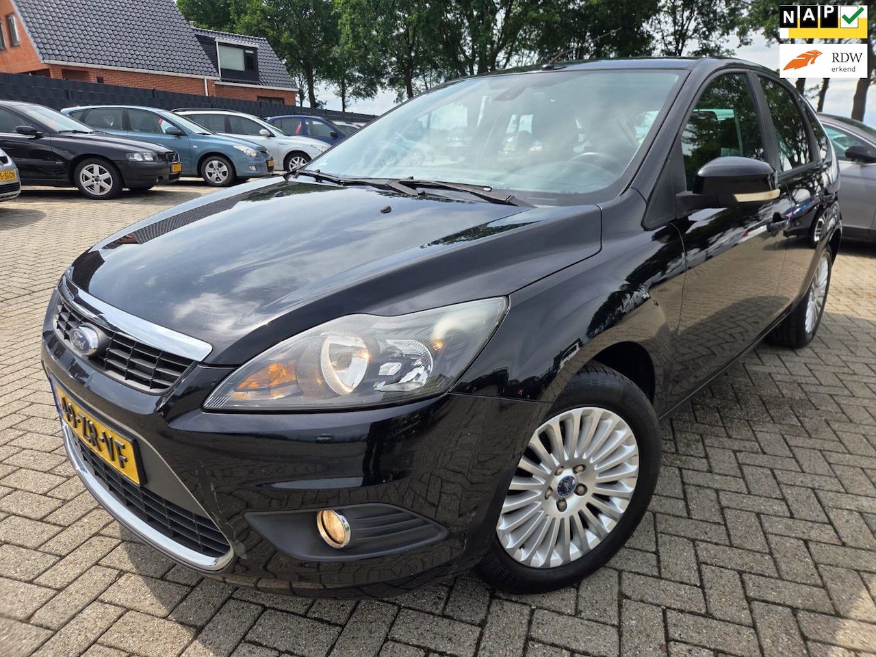 Ford Focus - 1.6 Titanium 5Drs 2008. Climate/Cruise/Trekhaak etc.. APK 05-2027 - AutoWereld.nl