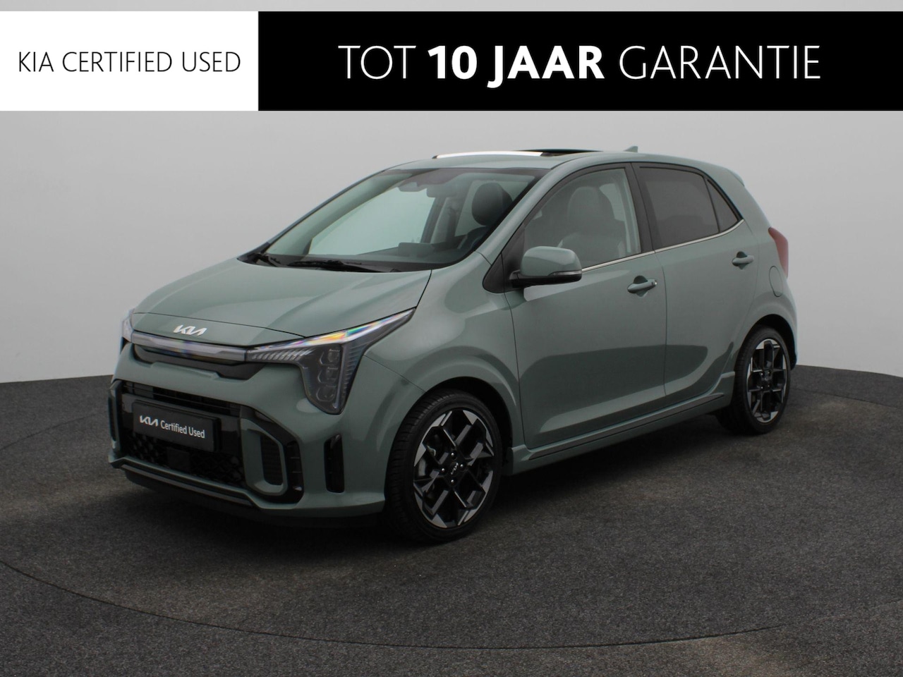 Kia Picanto - 1.0 DPI GT-Line Leder | Schuif/Kanteldak | Stoel/Stuurverwarming | Camera | Navigatie | Cl - AutoWereld.nl