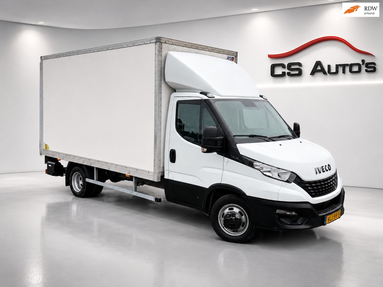 Iveco Daily - 35C16H|160pk|9-2020|euro6|airco|cruise.control|bakwagen|laadklep Hollandia - AutoWereld.nl