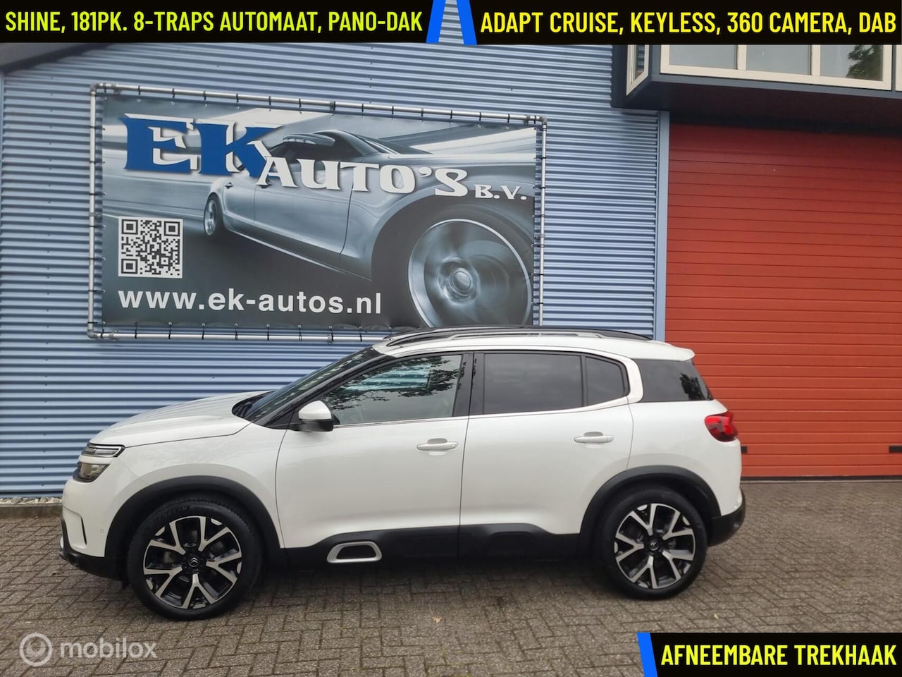 Citroën C5 Aircross - 1.6PureTech Shine 181pk 8-Traps Automaat - AutoWereld.nl
