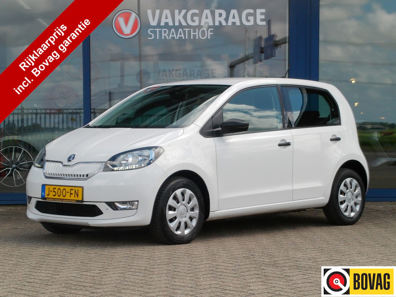 Skoda Citigo e-iV - EV Ambition EV Ambition, SOH 93.7 % / Climate control / Parkeersensoren achter / Stoelverwarming - AutoWereld.nl