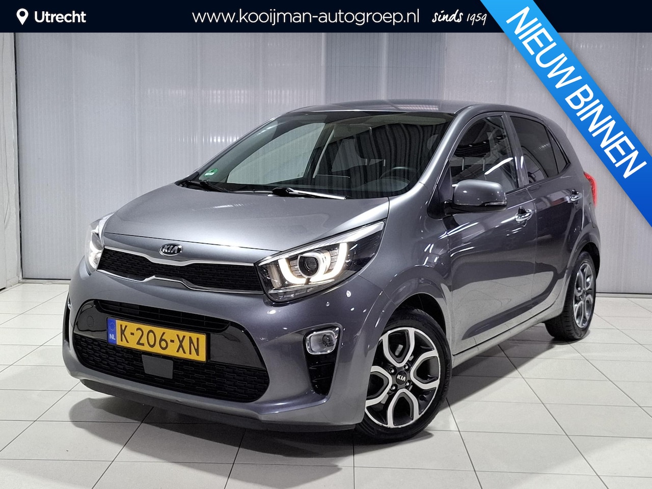 Kia Picanto - 1.0 DPi DynamicPlusLine Apple Carplay/Android Auto, Navigatie, Camera. - AutoWereld.nl