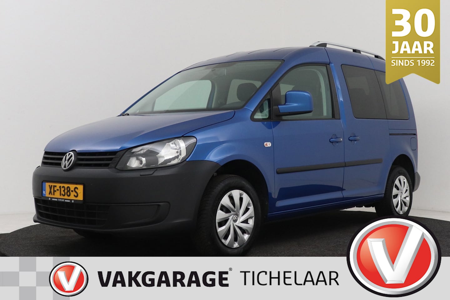 Volkswagen Caddy - 1.2 TSI Trendline 7p | Trekhaak | Parkeersensoren | Stoelverwarming | Dubbele schuifdeur | - AutoWereld.nl