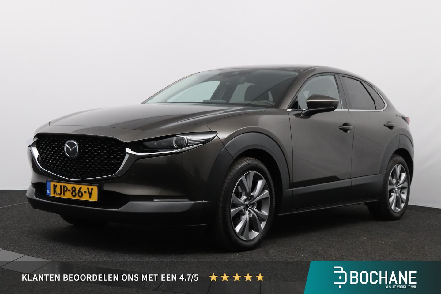 Mazda CX-30 - 2.0 e-SkyActiv-G M Hybrid Homura | Trekhaak afneembaar | BOSE | Leder | Stoel- en stuurver - AutoWereld.nl