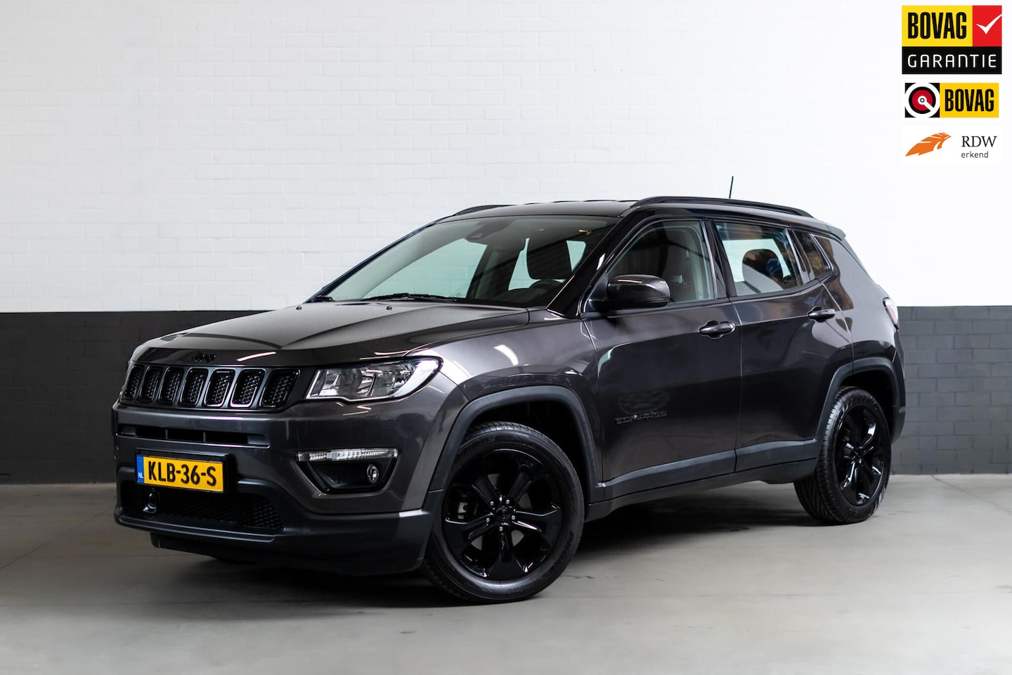 Jeep Compass - 1.4 MultiAir Night Eagle 1.4 MultiAir Night Eagle, Apple Android, Climate control, nav, pdc - AutoWereld.nl