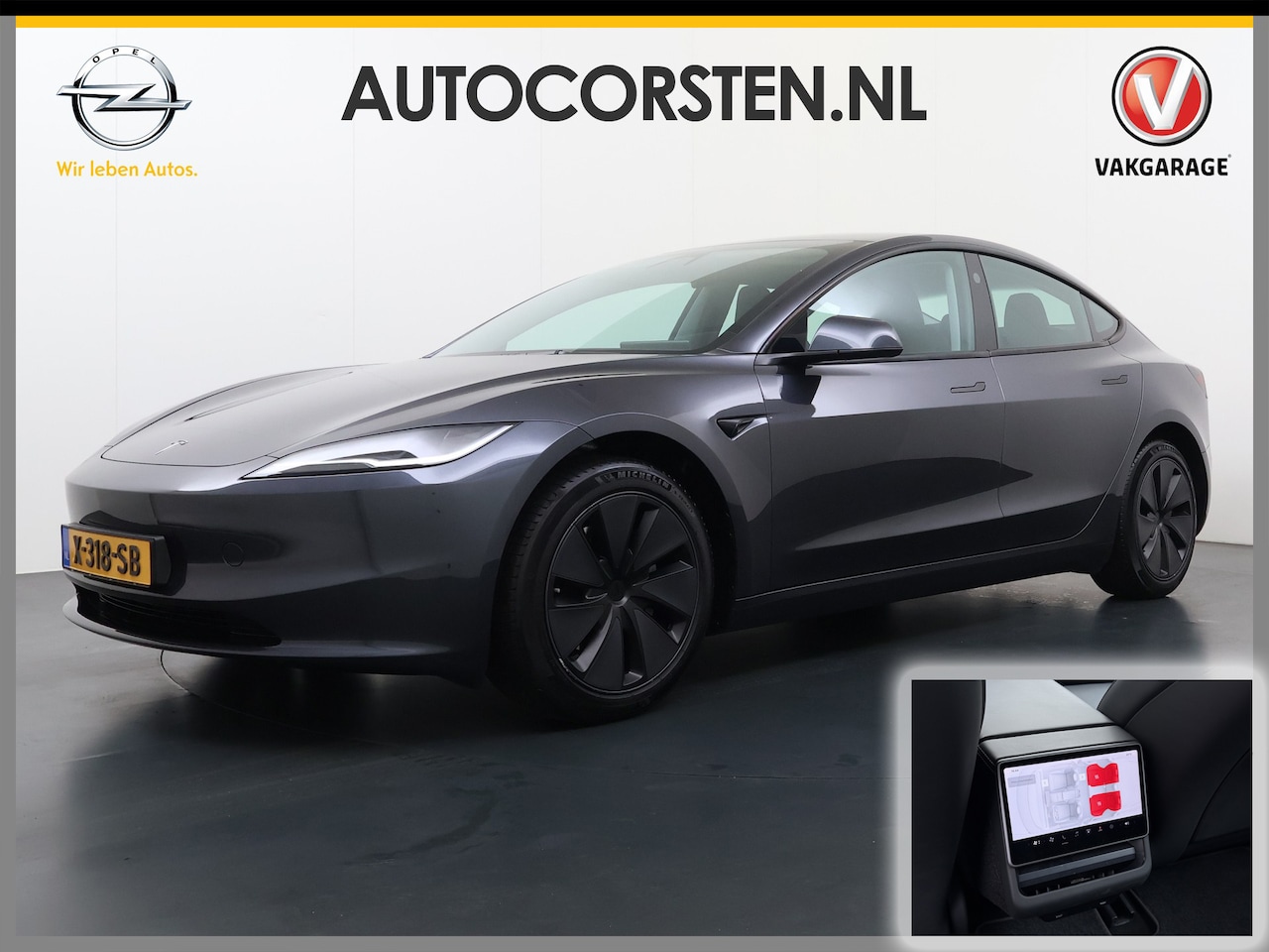 Tesla Model 3 - RWD Highland NIEUW MODEL LFP SOH 94% Warmtepomp Entertainment Display Achter FSD 4 Compute - AutoWereld.nl
