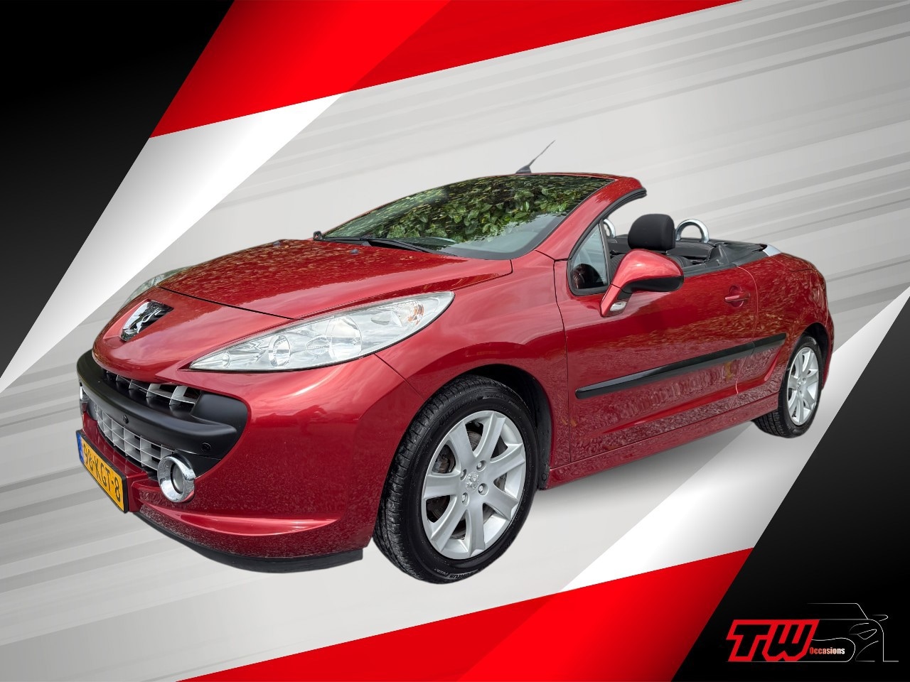 Peugeot 207 CC - 1.6 VTi AUT|NWE APK & DISTRIBUTIE|AIRCO|TREKH - AutoWereld.nl
