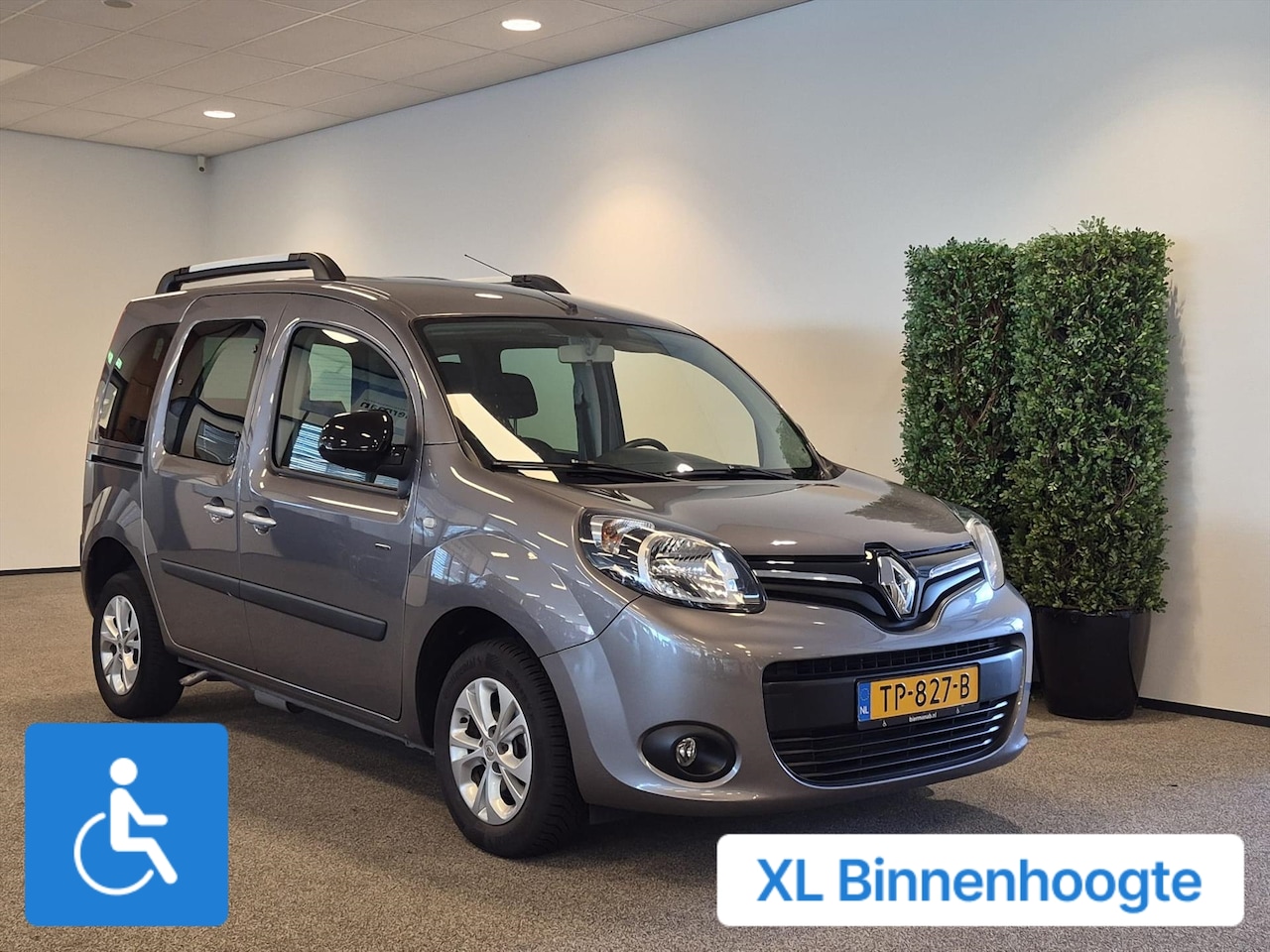 Renault Kangoo - Rolstoelauto XXL-ombouw 3+1 met 150cm binnenhoogte incl. lier - AutoWereld.nl
