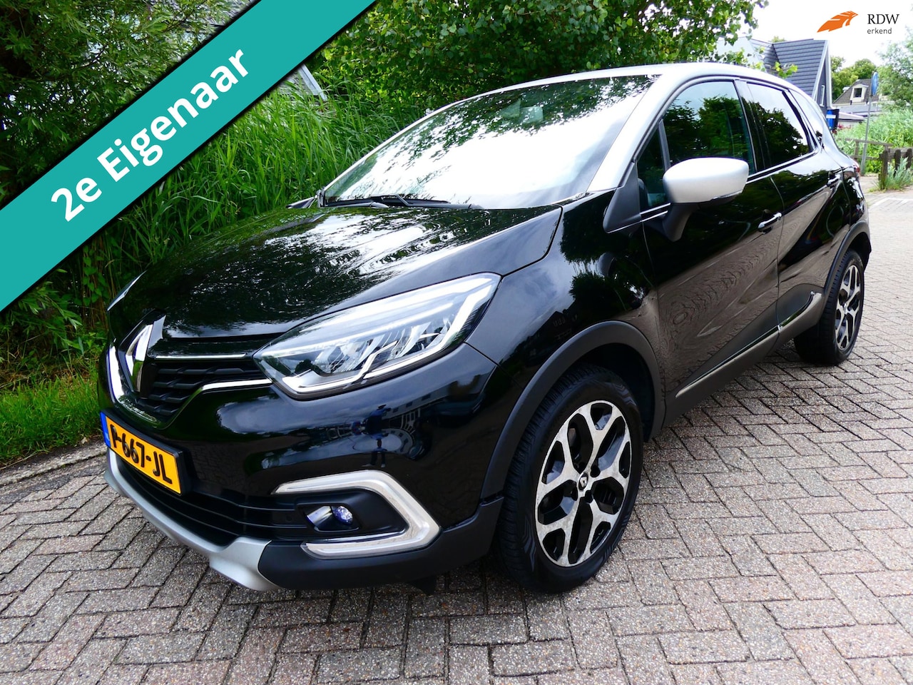 Renault Captur - 1.2 TCe 120pk Automaat 2e eig. Clima Navi Trekhaak 1200kg. - AutoWereld.nl
