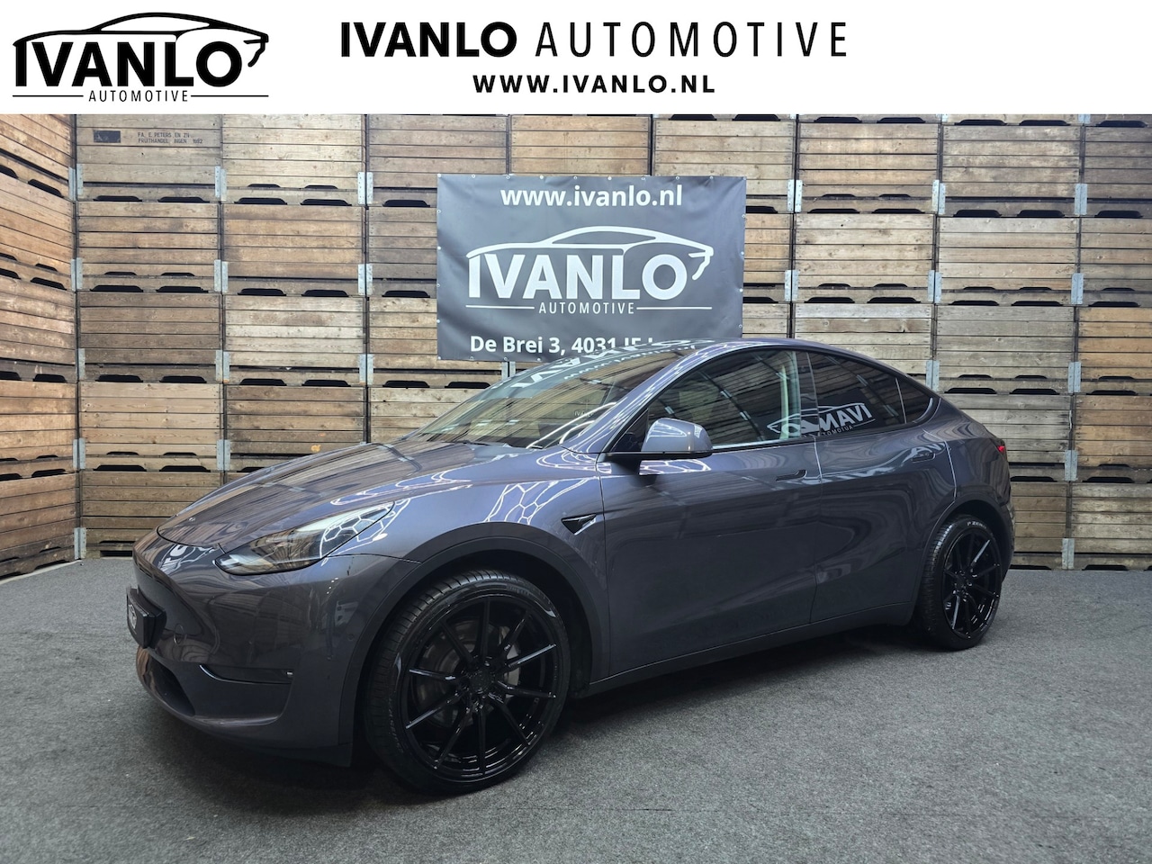 Tesla Model Y - Long Range AWD 75 kWh Clima Cruise 360 Leder LED 21"LM - AutoWereld.nl