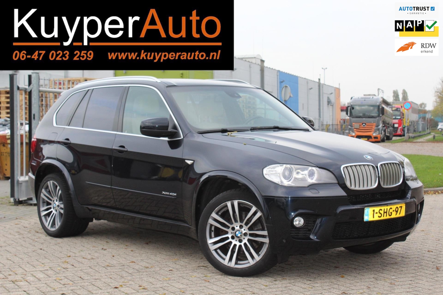 BMW X5 - XDrive40d High Executive NAP AUTOMAAT NAVI LEDER 4x4 TREKHAAK - AutoWereld.nl