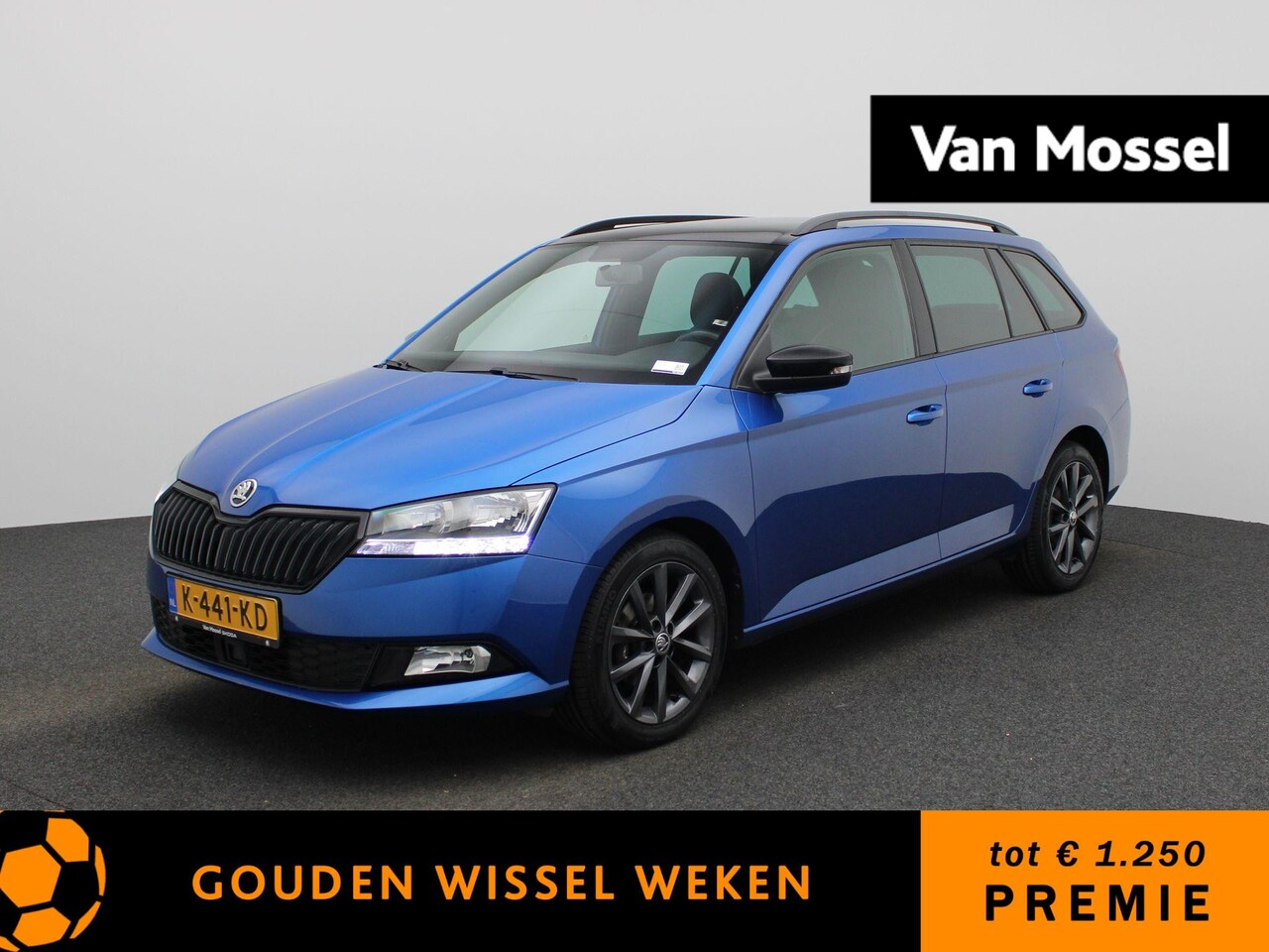 Skoda Fabia Combi - 1.0 TSI Sport Business | Panoramadak | Parkeersensoren | SmartLink | Navigatie | Bluetooth - AutoWereld.nl