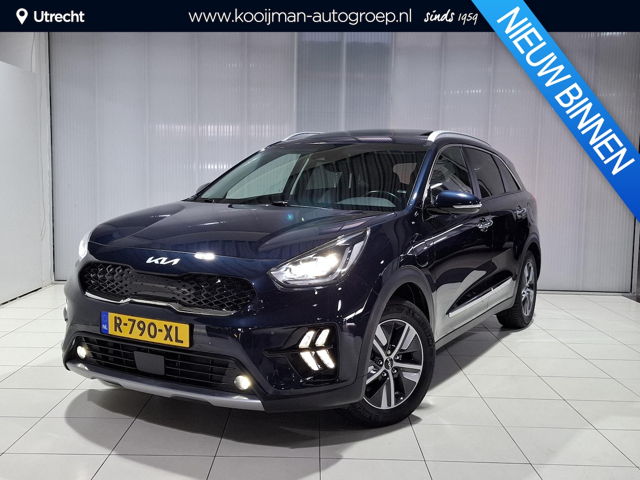 Kia Niro - 1.6 GDi PHEV ExecutiveLine Stoel en Stuur verwarming, Schuif kantel dak, Stoel verkoeling, - AutoWereld.nl