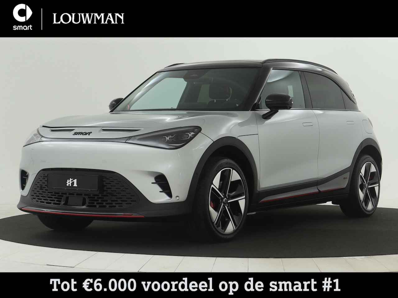 Smart #1 - BRABUS 66 kWh | Head-up display | Warmtepomp | Adapt. Cruise control | Panoramadak | Memor - AutoWereld.nl
