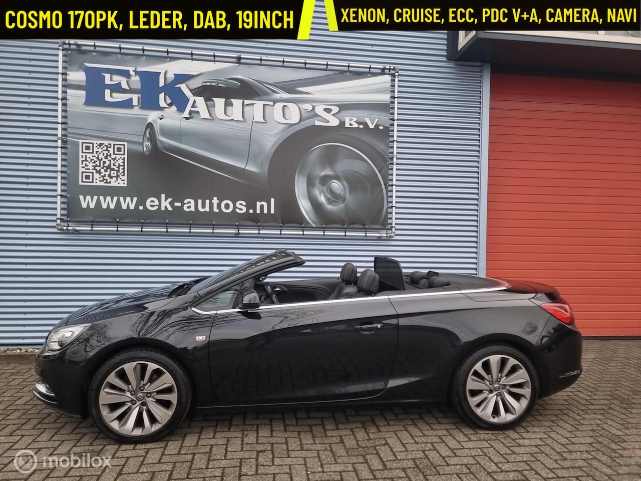 Opel Cascada - 1.6 Turbo Cosmo. 170pk. Camera, DAB+, 19inch - AutoWereld.nl
