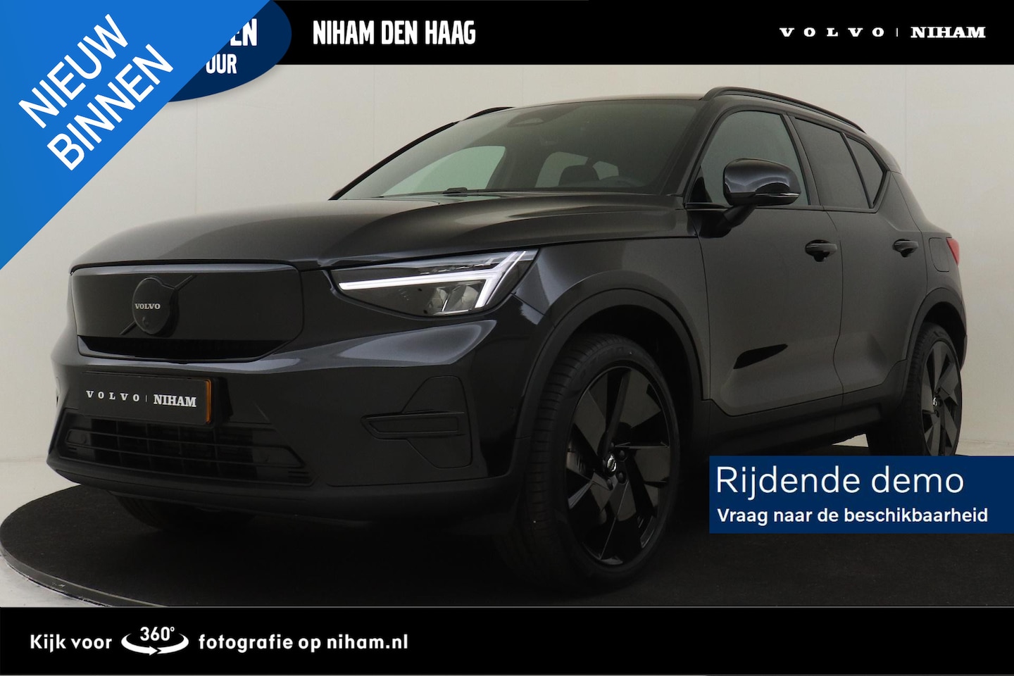 Volvo EX40 - SINGLE MOTOR PLUS BLACK EDITION EUROPA 70 kWh -HARMAN/KARDON|360°CAM|POWER-SEATS|PRIVACY.G - AutoWereld.nl