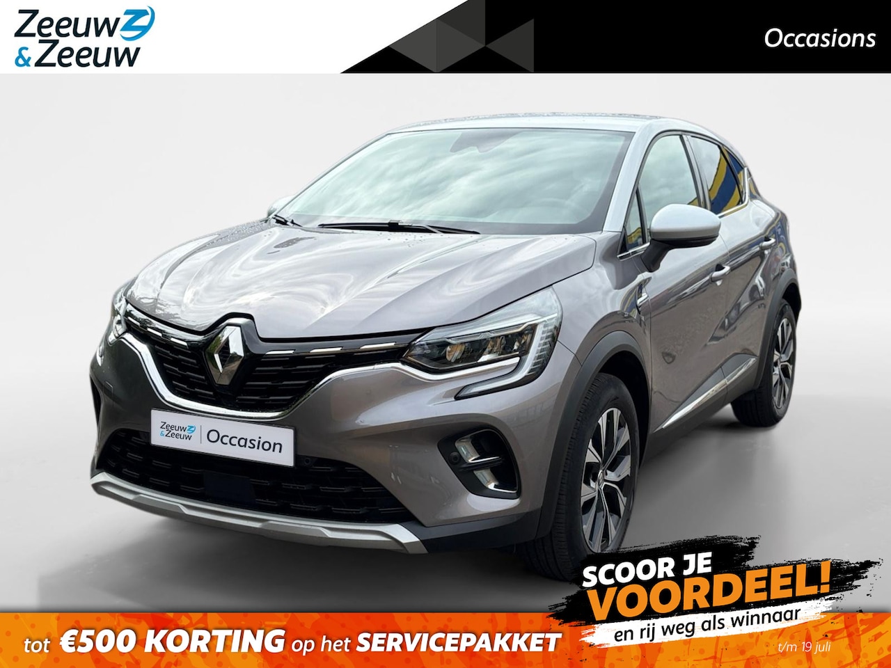 Renault Captur - 1.0 TCe 90 techno Zeer lage kilometerstand  , Apple Carplay/Android Auto , navi , cruise , - AutoWereld.nl