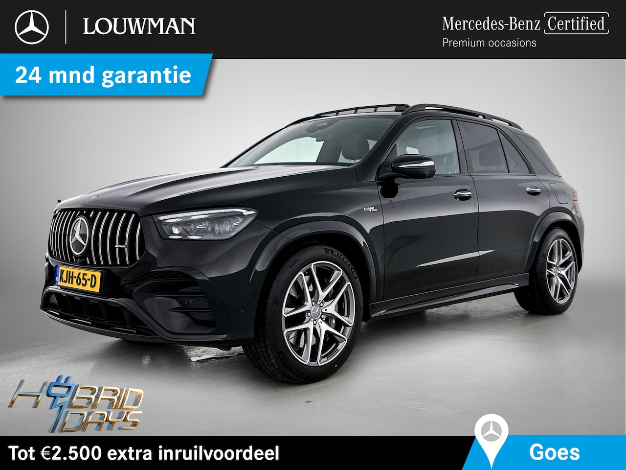 Mercedes-Benz AMG GLE - Mercedes-AMG 53 Hybrid 4MATIC+ Alarm | Trekhaak | AMG | Night Pakket | AC en DC Laden | Pa - AutoWereld.nl