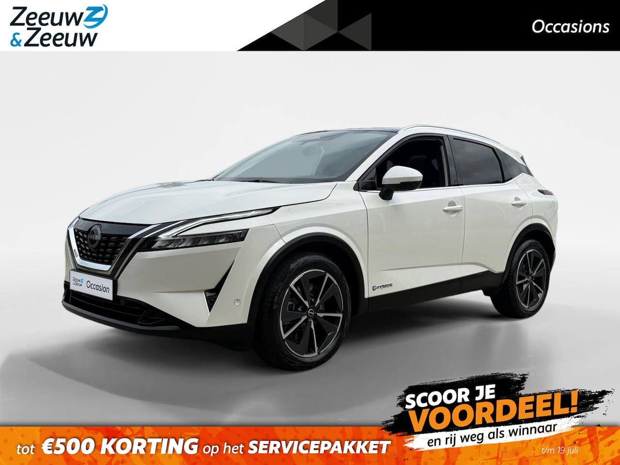 Nissan Qashqai - 1.5 e-Power Tekna Plus | Automaat | Automatische Achterklep | Dodehoek Detectie | Camera 3 - AutoWereld.nl