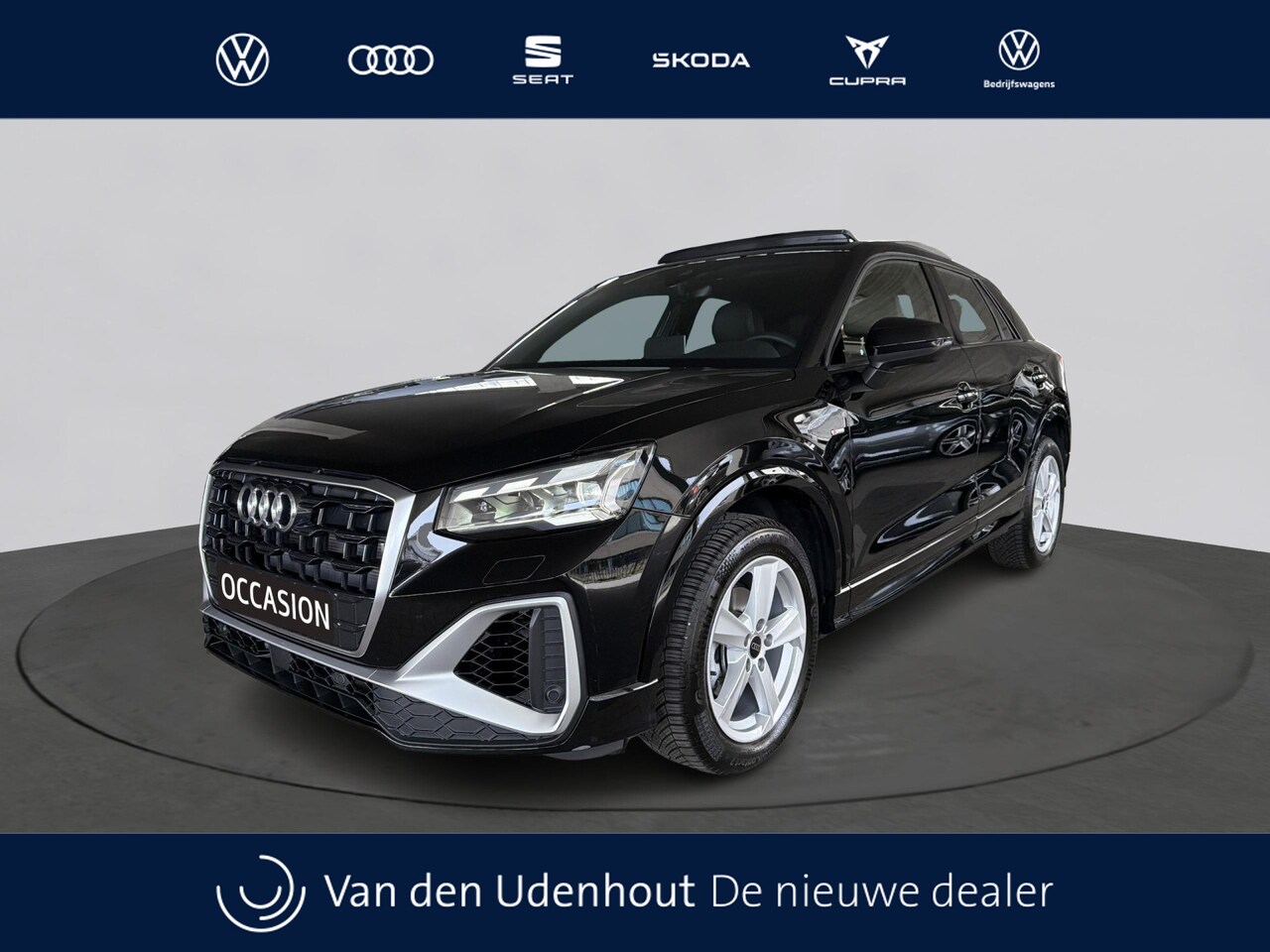 Audi Q2 - 35 TFSI 150Pk S Edition Automaat / Panodak / Stoelverwarming / Matrix LED - AutoWereld.nl