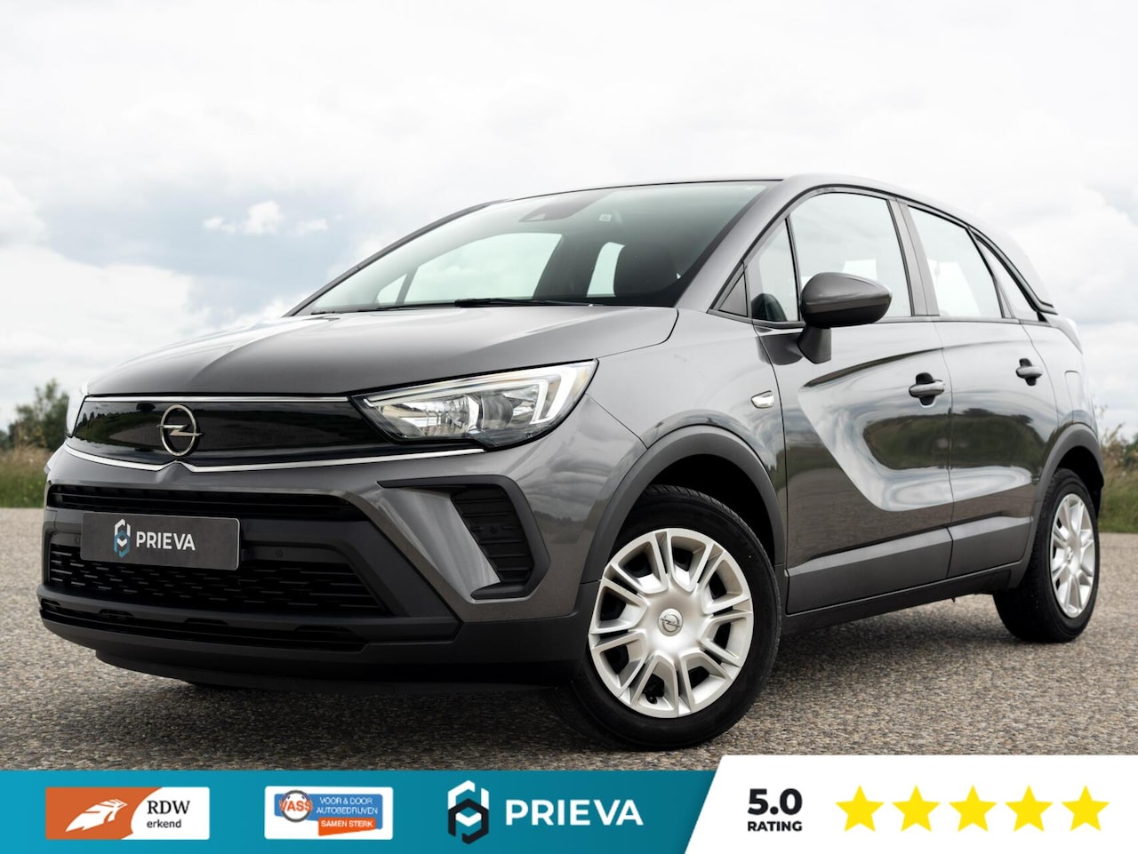 Opel Crossland - 1.2 Edition | Stoel & Stuur Verwarming | Airco | Cruise Control | Parkeersensoren | Dealer - AutoWereld.nl