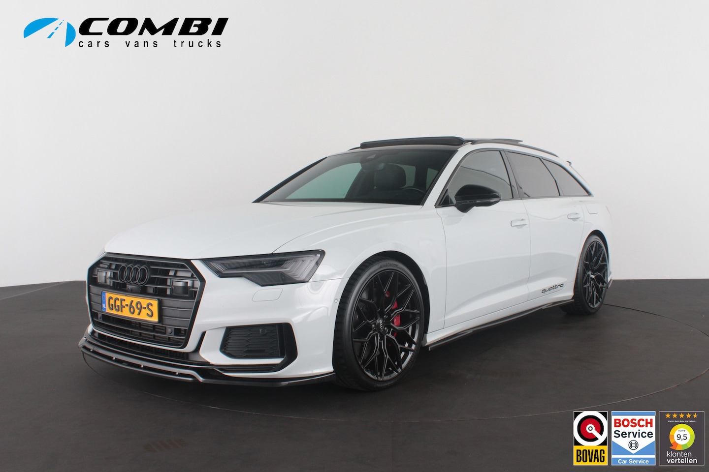 Audi A6 Avant - 55 TFSI e quattro Competition S line Sport > 368pk/Pano/360/Head up/Trekhaak/21inch - AutoWereld.nl