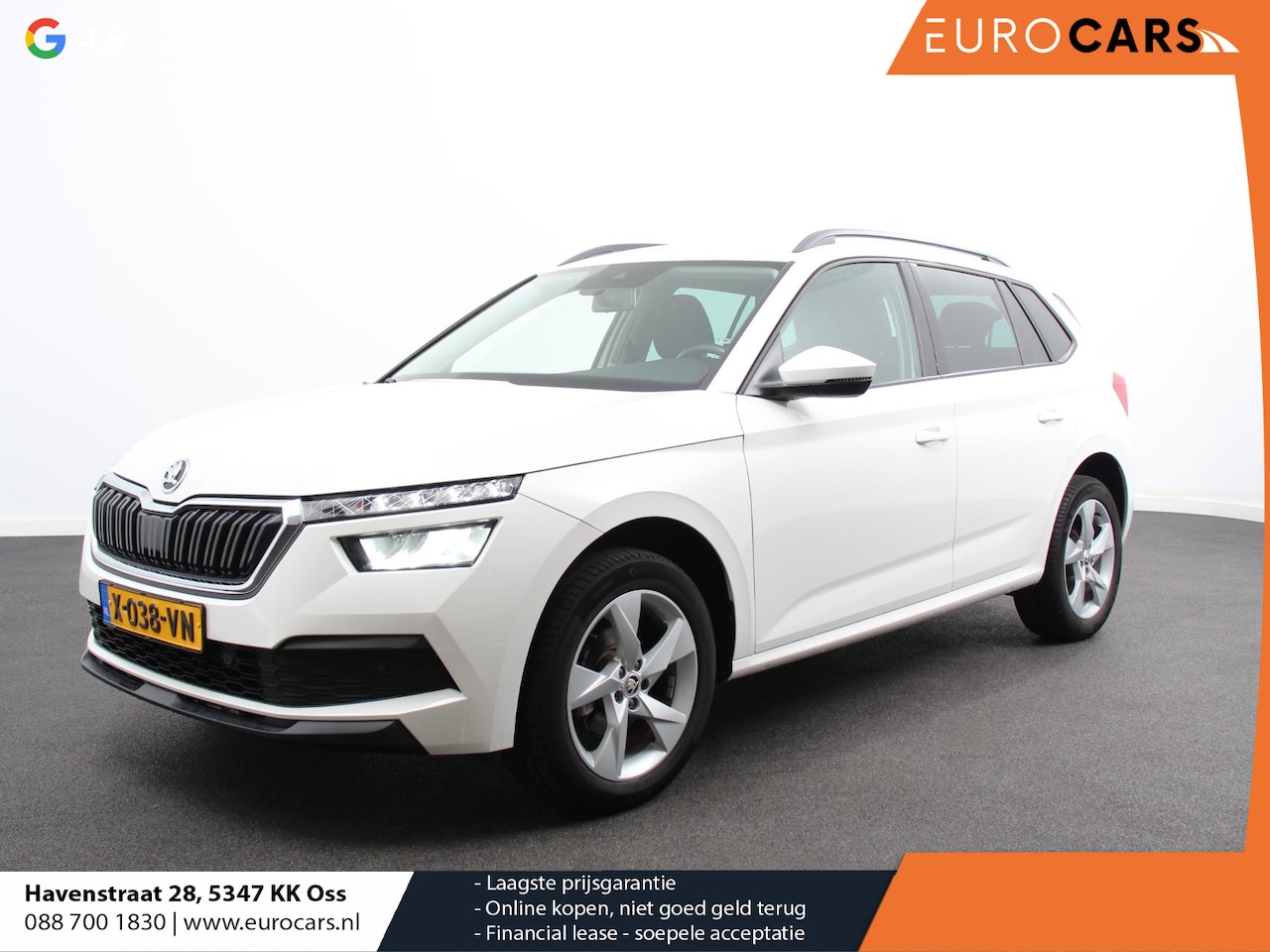Skoda Kamiq - 1.0 TSI Sport Business Climate control Cruise control Achteruitrijcamera Parkeersensoren K - AutoWereld.nl