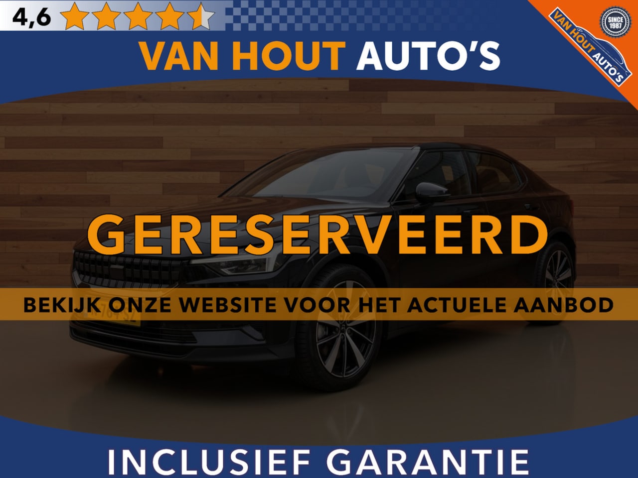 Polestar 2 - Standard Range Single Motor 63kWh | SOH 92,7% | TREKHAAK GERESERVEERD - AutoWereld.nl