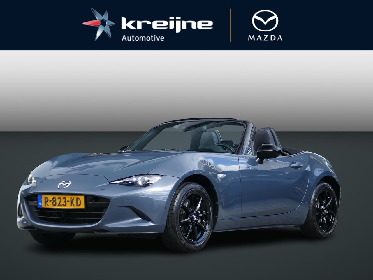 Mazda MX-5 - 1.5 SkyActiv-G 132 Luxury | Apple Carplay/Android Auto | Navigatie | BLACK EDITION | BOSE - AutoWereld.nl
