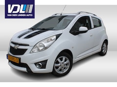 Chevrolet Spark - 1.0 16V LT White Limited Edition Bi-Fuel Lichtmetalen velgen 14", Parkeersensor achter