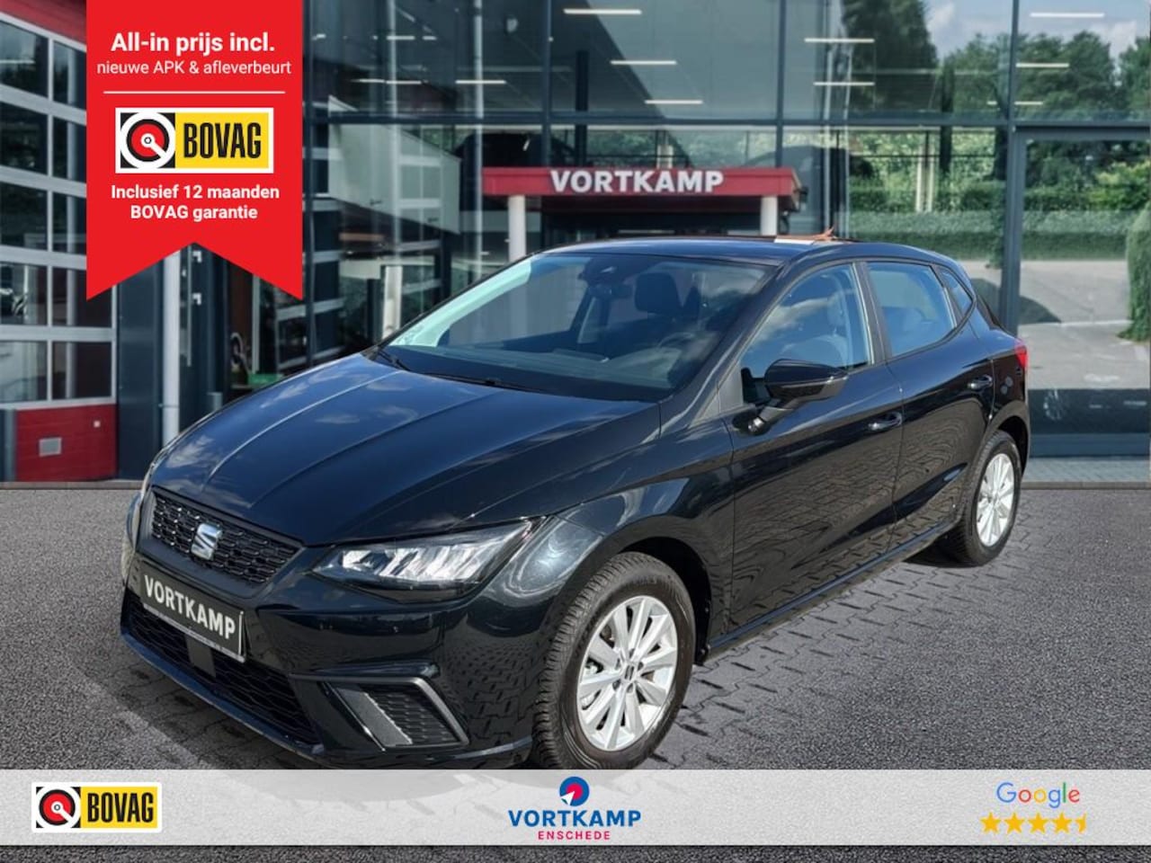SEAT Ibiza - 1.0 TSI DSG STYLE LED/NAVI/CRUISE/STOELVERW/PDC - AutoWereld.nl