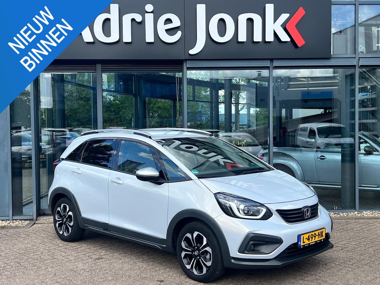 Honda Jazz - 1.5 e:HEV Crosstar AUTOMAAT | FULL HYBRID | CAMERA | NAVIGATIE | ADAPTIVE CRUISE CONTROLE - AutoWereld.nl