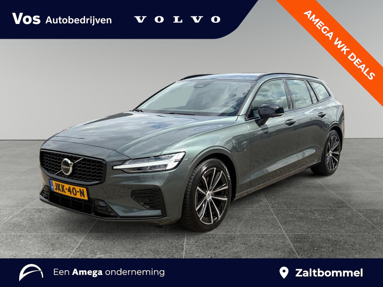 Volvo V60 - 2.0 T6 Plug-in hybrid AWD Plus Dark l Trekhaak l Semi wegklapbare trekhaak l - AutoWereld.nl