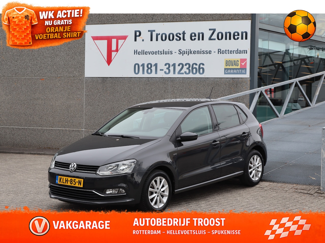 Volkswagen Polo - 1.2 TSI BlueMotion Highline Cruise control/Climate control/Parkeersensoren/Bluetooth/Navig - AutoWereld.nl