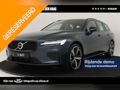 Volvo V60 - T6 PLUG-IN HYBRID AWD PLUS DARK -GEVENT.LEDER|360°CAM|ADAP.CRUISE|KEYLESS|VERW.VOORRUIT|19
