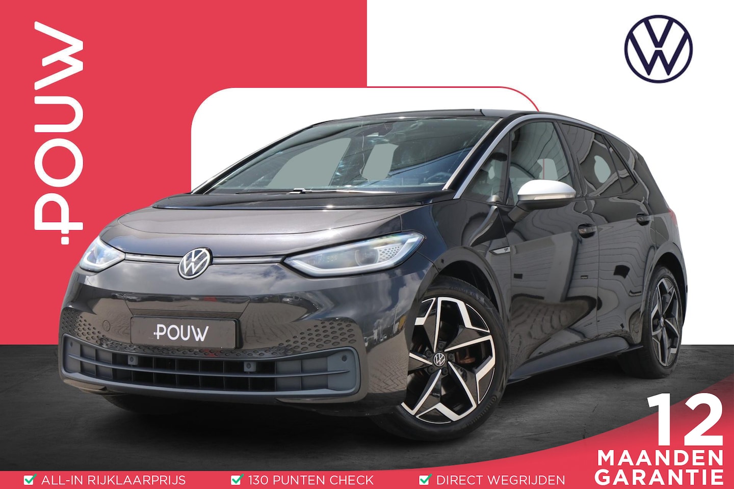Volkswagen ID.3 - 204pk First Plus 58 kWh | SoH 95% | Navigatie | Stoelverwarming | Achteruitrijcamera | App - AutoWereld.nl