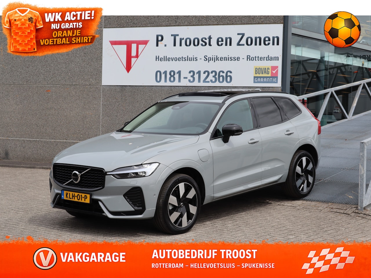 Volvo XC60 - 2.0 T8 Plug-in hybrid AWD Panoramadak! Stoelverwarming v+a/Stuurverwarming/Harman kardon a - AutoWereld.nl