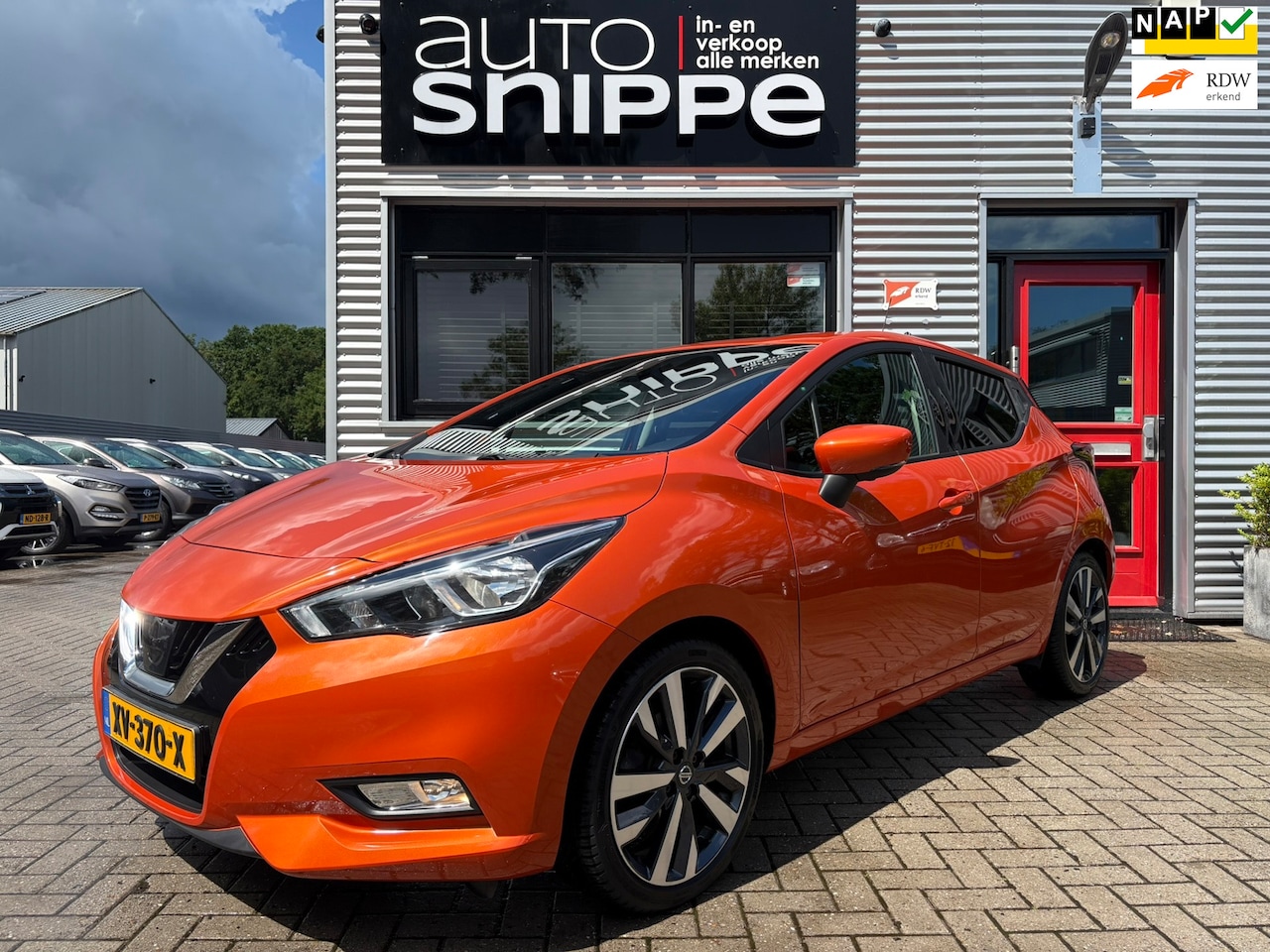 Nissan Micra - 0.9 IG-T Tekna -BOSE SOUND-STOELVERWARMING-360 CAMERA-KEYLESS-DODE HOEK-LANE ASSIST-DAB+-I - AutoWereld.nl
