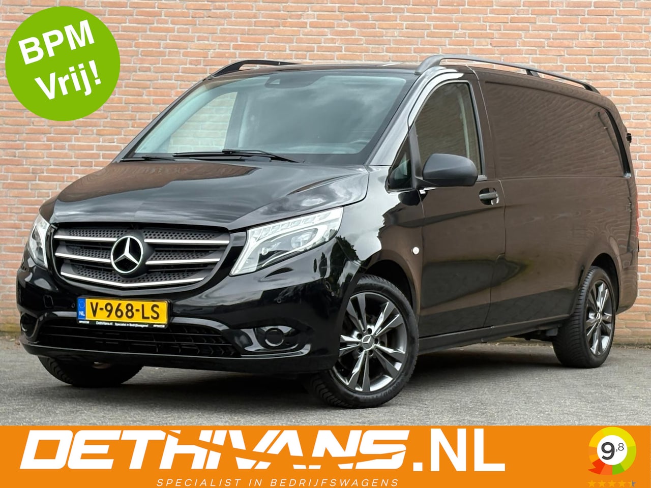 Mercedes-Benz Vito - 116CDI 164PK 7G-Tronic Lang / Geïsoleerde laadruimte / Euro6 - AutoWereld.nl