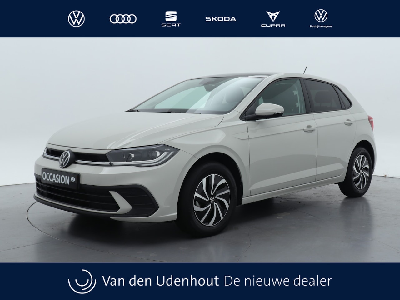Volkswagen Polo - 1.0 TSI 95pk DSG Life Edition Panoramadak Matrix LED - AutoWereld.nl