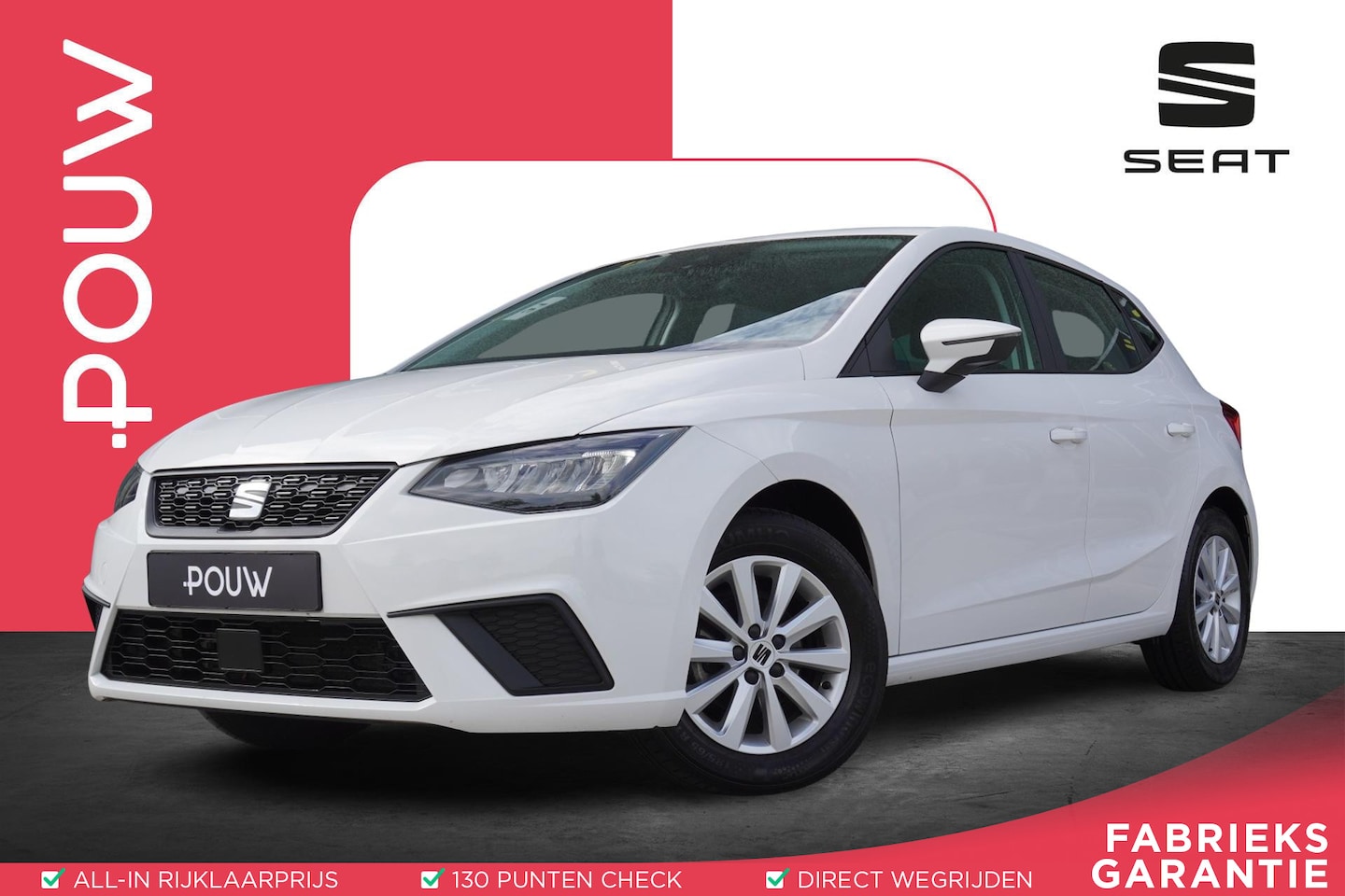 SEAT Ibiza - 1.0 EcoTSI 95pk Style | Parkeersensoren Achter | Full Link | Cruise Control - AutoWereld.nl