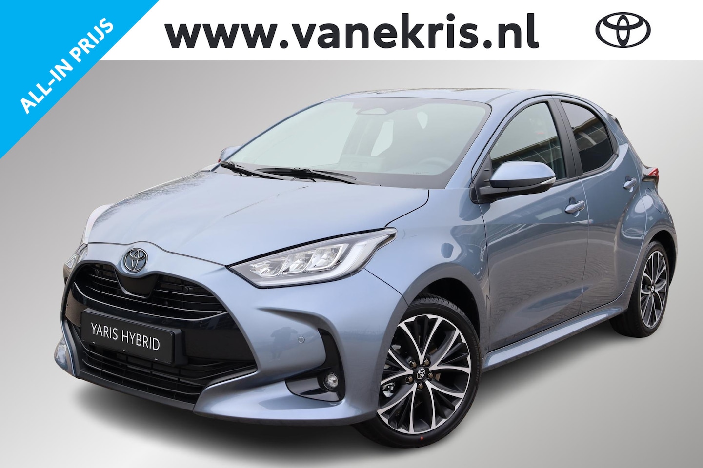 Toyota Yaris - 1.5 Hybrid 115 Dynamic 1.5 Hybrid 115 Dynamic, Comfort Pack, VERWACHT, in augustus leverbaar met €2.000 inruilvoo - AutoWereld.nl