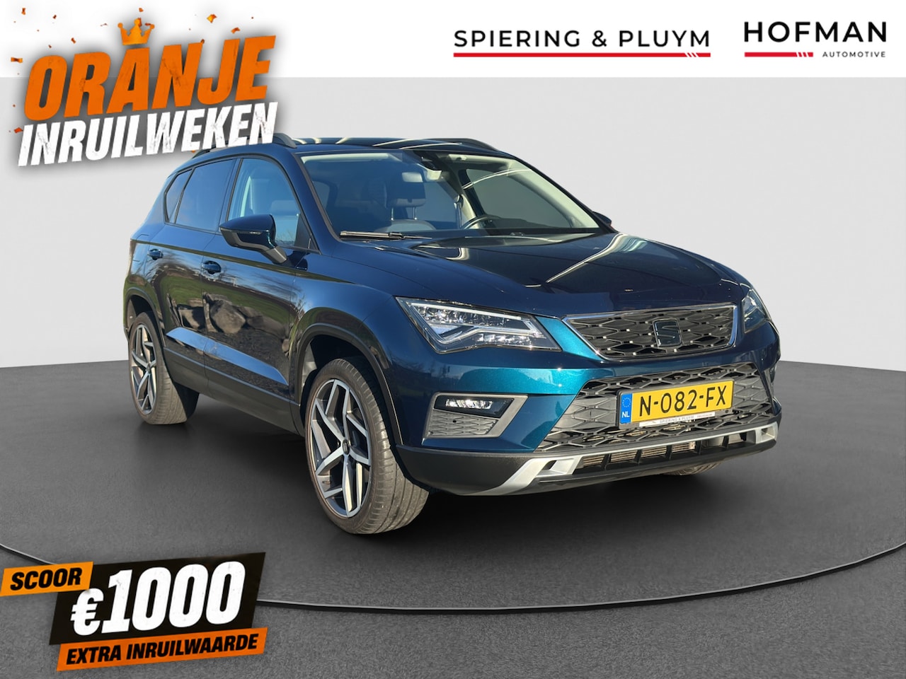 SEAT Ateca - 1.0 EcoTSI Style Business Intense | Carplay | Virtual cockpit | PDC - AutoWereld.nl