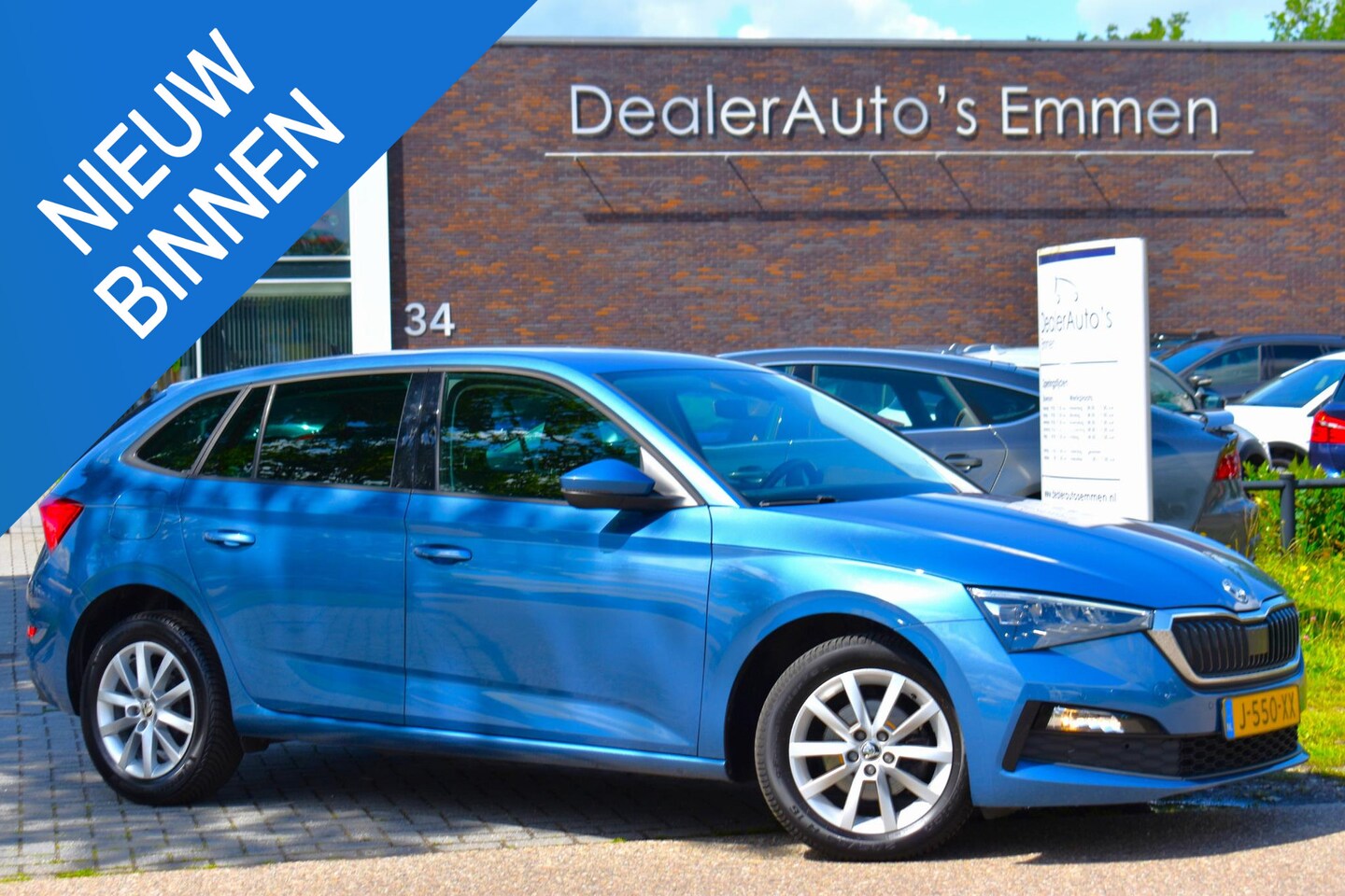 Skoda Scala - 1.0 TSI ECC LMV NAVI CRUISE CAMERA - AutoWereld.nl