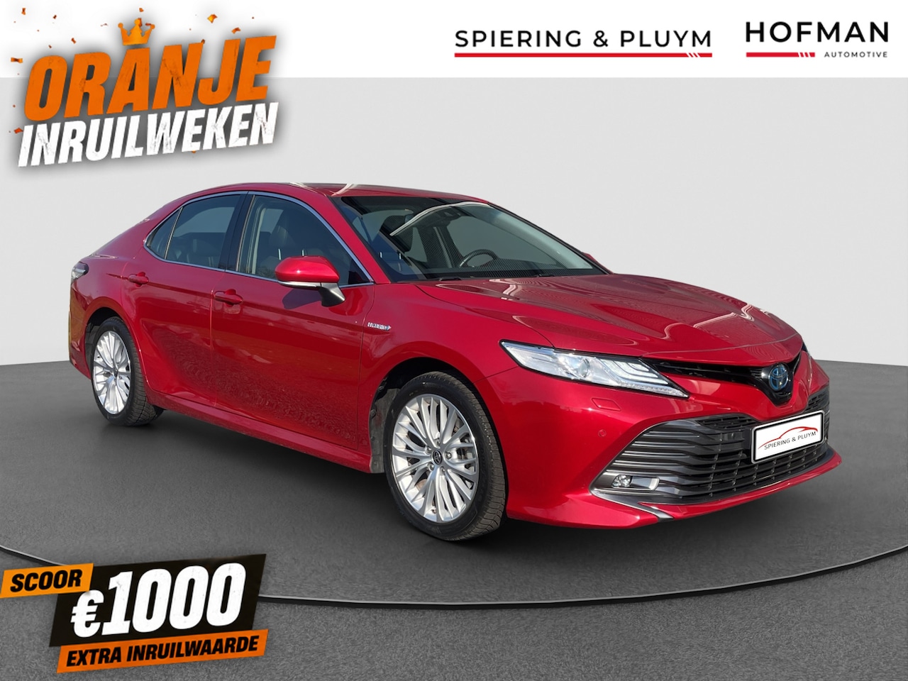 Toyota Camry - 2.5 Hybrid Business + Blindspot | leder | Camera! - AutoWereld.nl